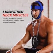 Weight Lifting Neck Harness for Head & Neck Strength Training with Chain - Image 4