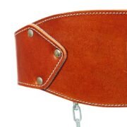Leather Dipping Belt for Weightlifting - Image 2
