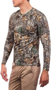 Men’s Wool Interlock Long Sleeve Shirt Jersey - Image 3