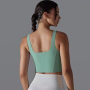 Women’s Lightweight Breathable Gym Crop Tops - Image 2