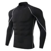 Men’s Compression Shirt Jersey Knit Thermal Top