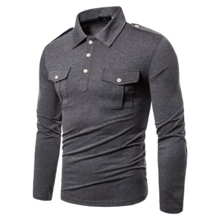 Men’s Wool Interlock Long Sleeve Shirt Jersey
