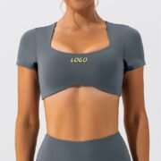 Women’s Lightweight Breathable Gym Crop Tops