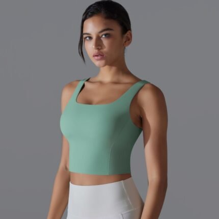 Women’s Lightweight Breathable Gym Crop Tops