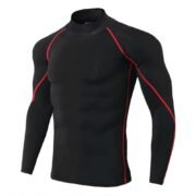 Men’s Compression Shirt Jersey Knit Thermal Top