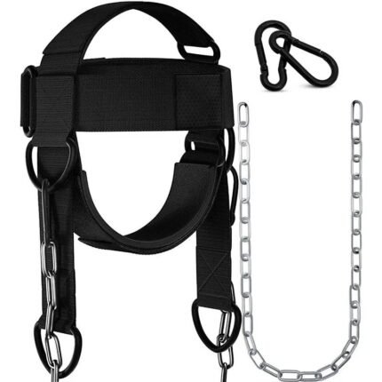 Neck Harness for Head & Neck Strength Training with Chain