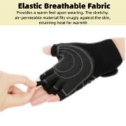 Waterproof Half Finger Gym Gloves - Image 2
