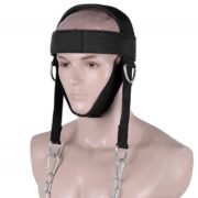 Weight Lifting Neck Harness for Head & Neck Strength Training with Chain