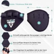 Weight Lifting Gym Grip Pads - Image 3